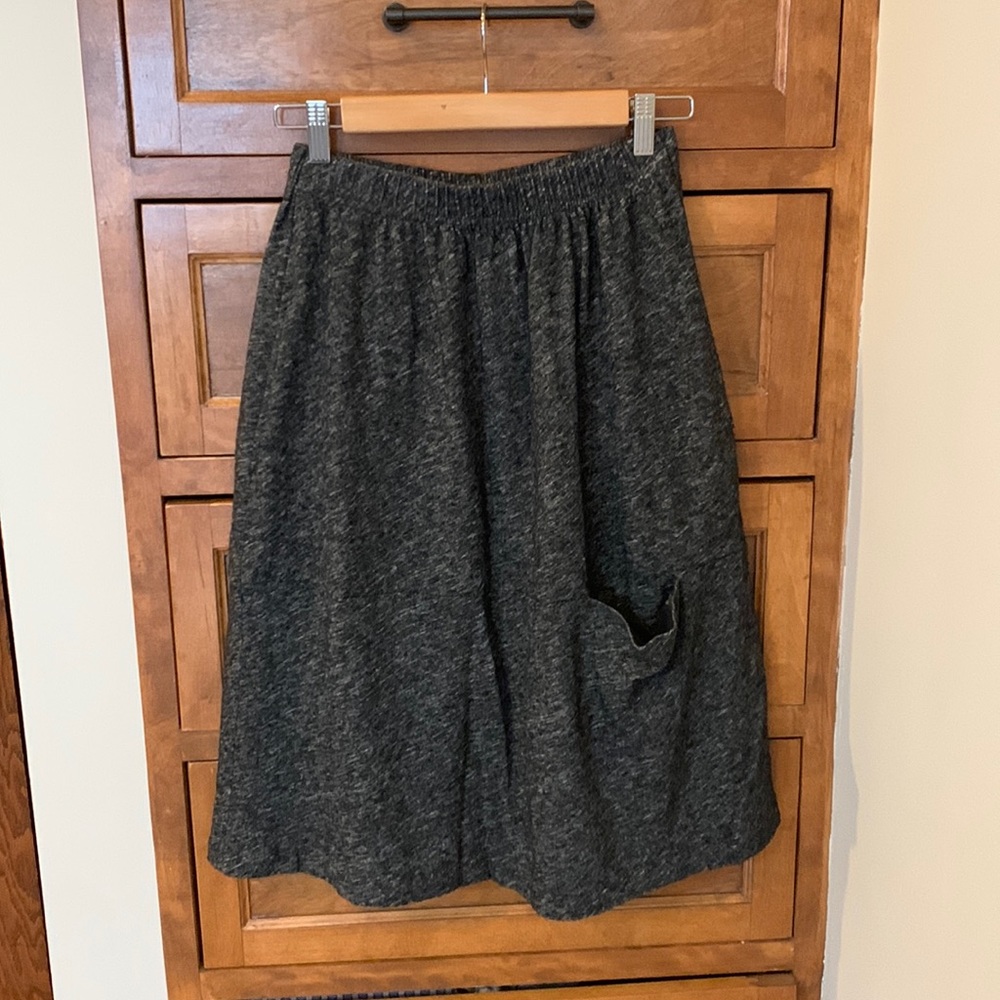Women’s XS Eileen Fisher Organic Cotton Wool Skirt